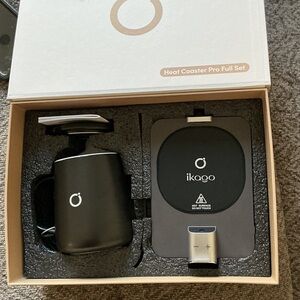 NWT Ikago Heat Coaster Pro Full Set in Black, full set